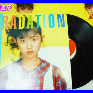 LP 太田貴子 / グラデーション Ota Takako / Graduation 帯付 歌詞カード カラーピンナップ下敷き付 美盤 1984年 ファン必見 定形外OKの画像1