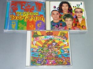 CD BO GUMBOS アルバム3枚セット ボ・ガンボス BO & GUMBO/JUNGLE GUMBO/ULTRAVELIN' ELEPHANT GUMBO