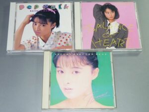 CD 国生さゆり アルバム3枚セット PEP TALK/BALANCE OF HEART/TRANSIT おニャン子クラブ