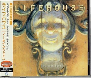 LIFEHOUSE ライフハウス「NO NAME FACE ノー・ネイム・フェイス」　日本盤　ジェイソン・ウェイド　盤面良好帯付きCD・送料無料