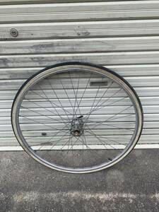 現状品 SCHWINN 27インチ ホイール 前輪MADE IN FRANCE