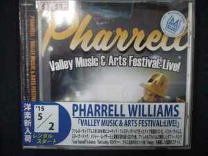 753 レンタル版CD VALLEY MUSIC & ARTS FESTIVAL:LIVE!/ファレル・ウィリアムス 634508