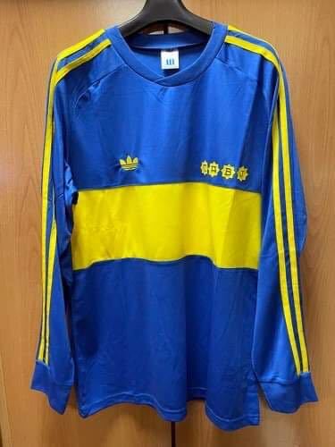 80's ボカ・ジュニアーズ ユニフォーム マラドーナ 長袖(中古)の