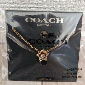 新品、未使用 COACH福袋 ネックレスワイルドフラワー