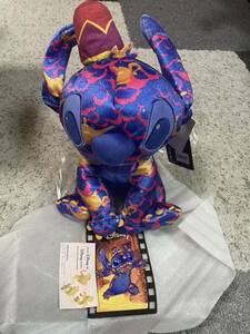 新品　未使用　スティッチ　アラジン　ぬいぐるみ　ピンバッジ　Aladdin Stitch Crashes Disney限定　即納　ディズニーストア