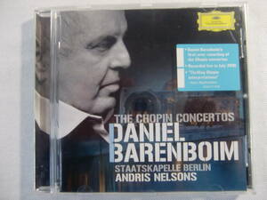 Daniel Barenboimダニエル・バレンボイム Staatskapelle Berlin ‐ Andris Nelsons/The Chopin Concertos ショパン・ピアノ協奏曲第1番2番