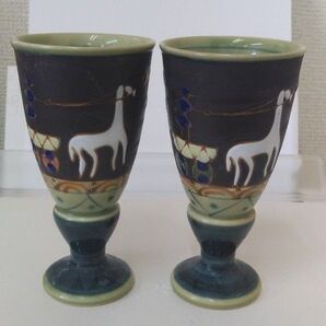 陶人夢中 有田焼 有田ギャラリー ゴブレット カップ2客