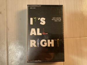 オフコース IT'S ALL RIGHT セレクション Ⅲ 1984～1987 国内盤カセットテープ