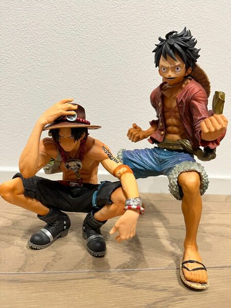 ONE PIECE ワンピースフィギュア KING OF ARTIST ルフィ　エース