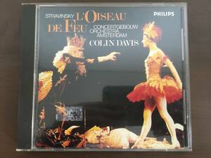 CD/STRAVINSKY　L'OISEAU DE FEU　COLIN DAVIS/【J17】 /中古