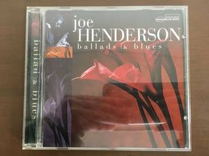 CD/JOE HANDERSON　BALLADS & BLUES　BLUE NOTE/【J17】 /中古