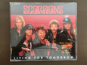 CD/SCORPIONS　Living For Tomorrow　Bad Boys Running Wild/【J18】 /中古