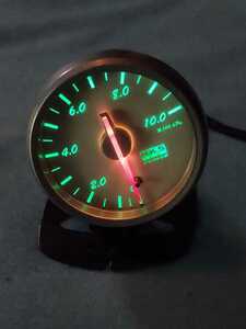 HKS machine oil pressure gauge 