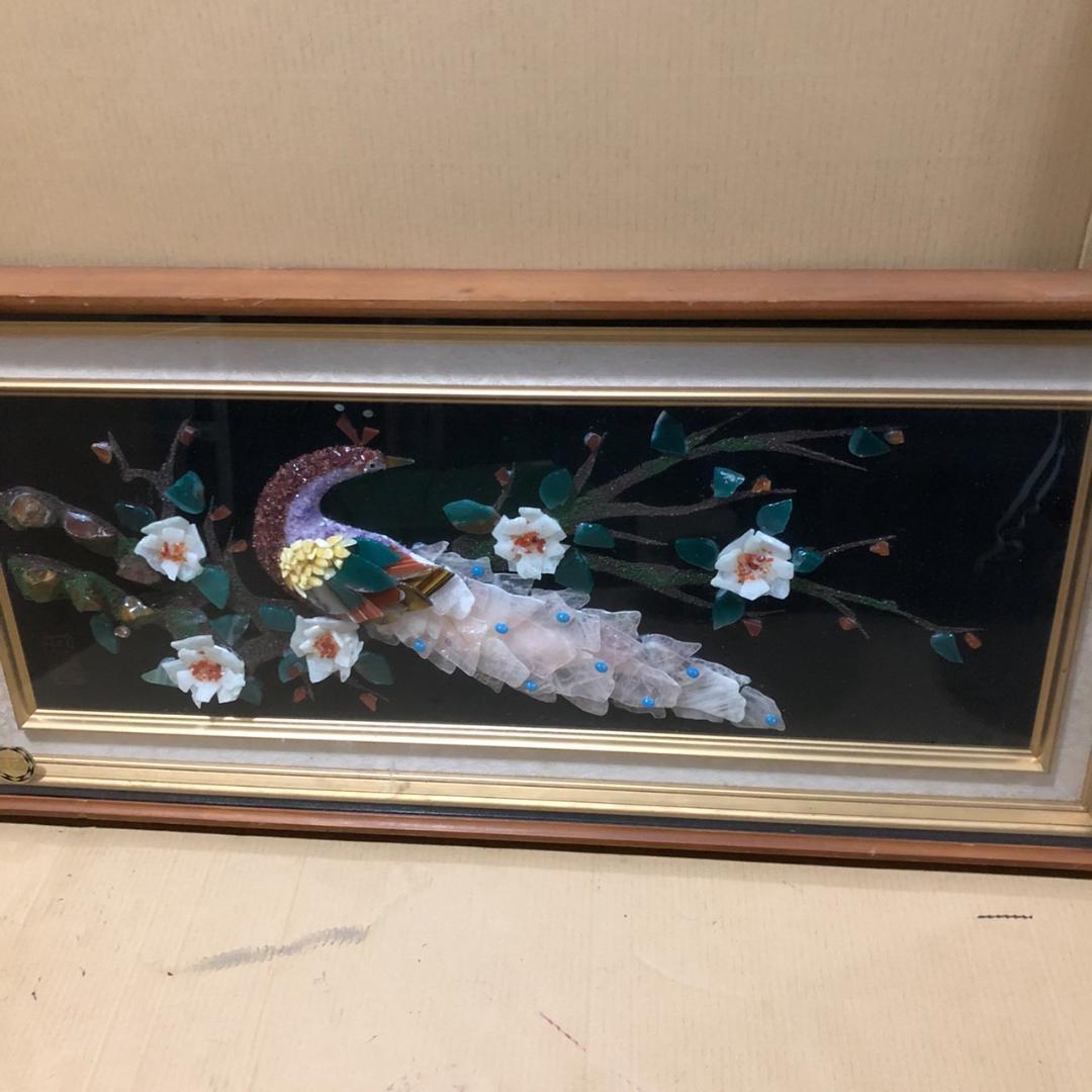 SALE/37%OFF】 宝石画 山梨県貴石画工芸協同組合 絵画/タペストリ