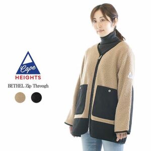 【新品】CapeHEIGHTS BETHEL Zip Through Sサイズ ボアジャケット フリース