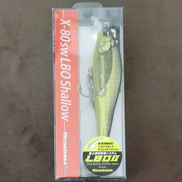 メガバス (Megabass) ミノー X-80SW LBO SHALLOW GG レンズシャンパンベイト 38862 ルアー