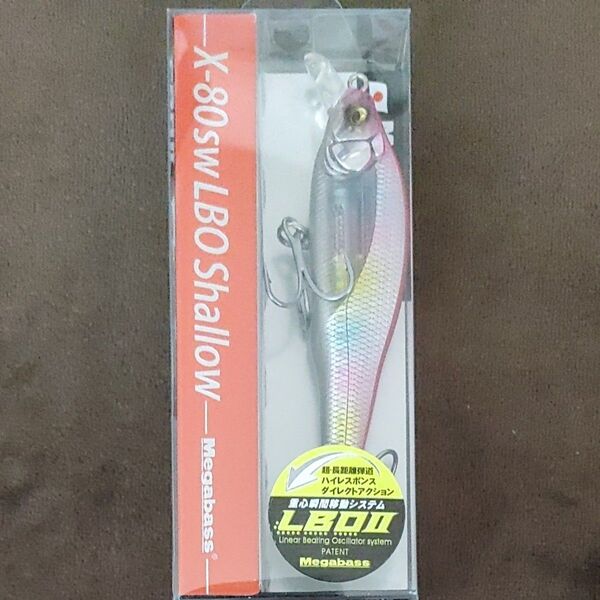 メガバス (Megabass) ミノー X-80SW LBO SHALLOW GG ピンクキャンディー 38861 ルアー