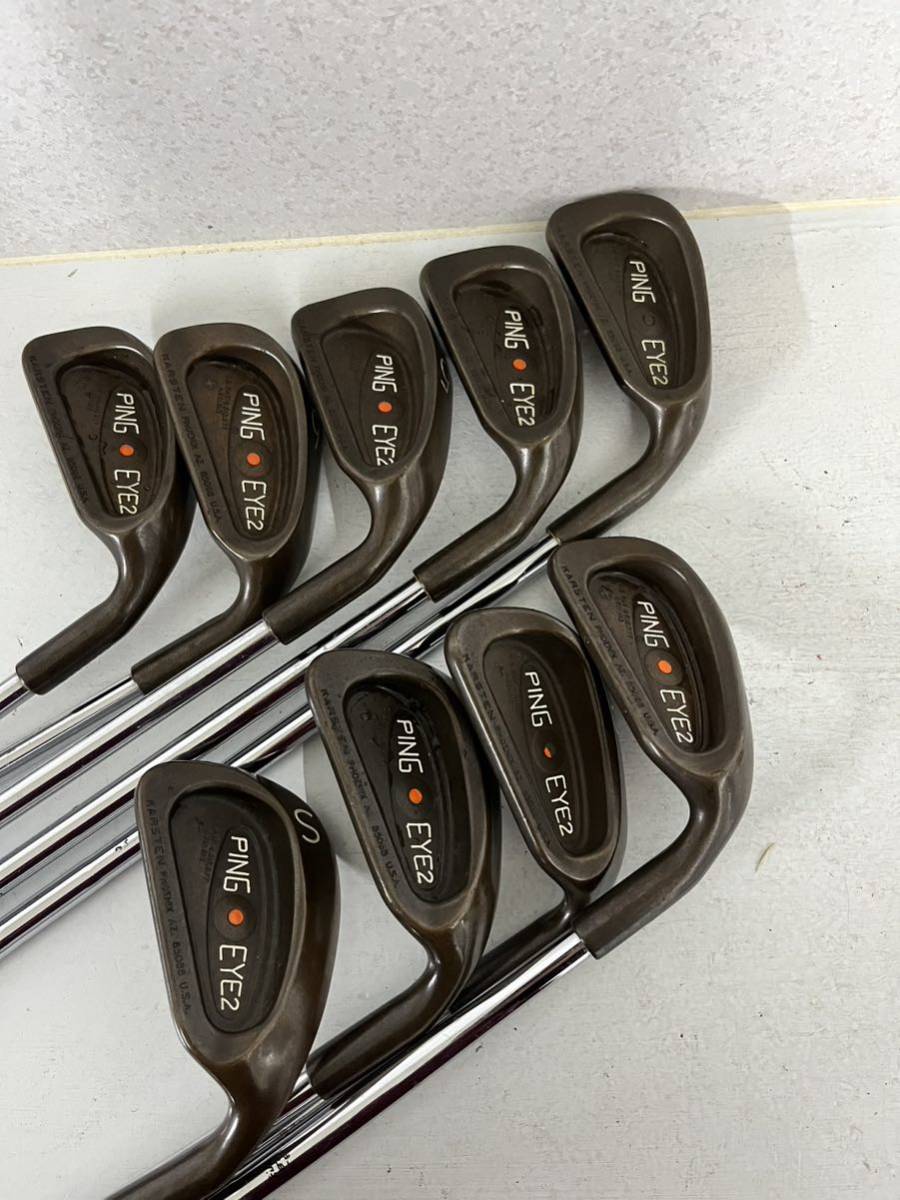 PING EYE2 ベリリウムカッパー 3〜9 W S パター 10本セット