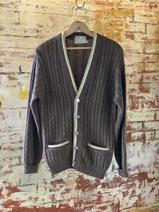 60s TOWNE AND KING WOOL KNIT CARDIGAN ヴィンテージ ビンテージ ウールカーディガン ニットカーディガン ケーブル編み 50s アメトラ