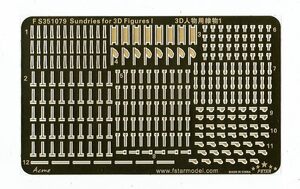 ファイブスターモデル FS351079 1/350 乗組員用小物雑品 3Dフィギュア用