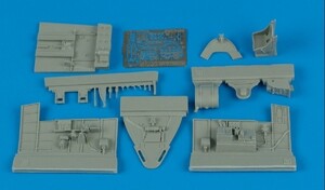 アイリス 4356 1/48 F6F-3 ヘルキャット コクピットセット(EDUARD用)