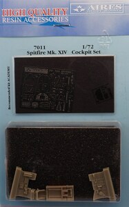 アイリス 7011 1/72 スピットMK11V コクピットディテールアップ(ACADEMY用)