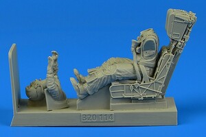 エアロボーナス 320114 1/32 F/A-18A/C ホーネット パイロットw/射出座席 (アカデミー用)