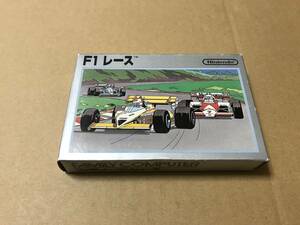 ファミコン 中古品　F1レース ソフト美品