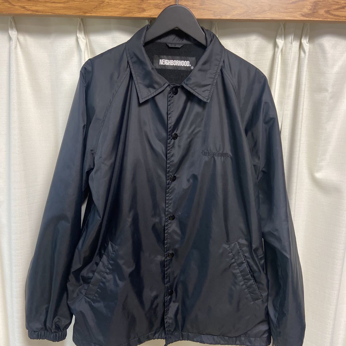 NEIGHBORHOOD windbreaker XL コーチジャケット 黒 上品