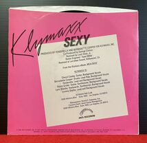 EP US盤 Klymaxx / Sexy 7inch盤 その他にもプロモーション盤 レア盤 人気レコード 多数出品。_画像5