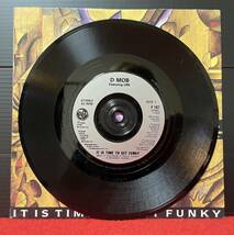 EP盤 D Mob / It Is Time to Get Funky 7inch盤 その他にもプロモーション盤 レア盤 人気レコード 多数出品。_画像4