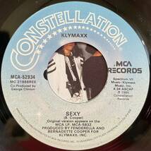 EP US盤 Klymaxx / Sexy 7inch盤 その他にもプロモーション盤 レア盤 人気レコード 多数出品。_画像2