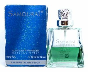 ALAIN DELON Alain Delon Samurai EDT 50ml * postage 340 jpy 