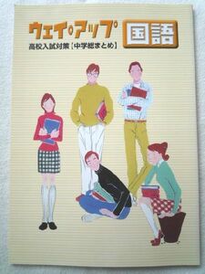 k◆【ウェイ・アップ 国語/高校入試対策 中学総まとめ】解答なし