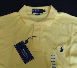 【新品】大人のポロ Ｐｏｌｏ ＲａｌｐｈＬａｕｒｅｎイエロー M