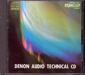デンオン・オーデイオ・テクニカルCD (DENON AUDIO TECHNICAL CD) 38C39-7147