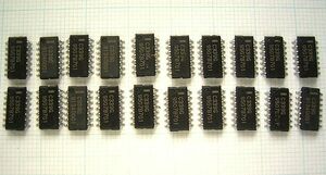 * Toshiba made surface implementation ( chip )kwado navy blue pa letter TA75339F 20 piece 