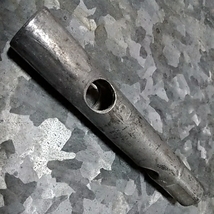 整備用工具　車載工具 プラグレンチ plug wrench メーカー不明　サイズ表記10-12mm. 全長101mm.　_画像2