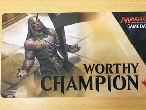 MTG　ゲームデー アモンケット　優勝プレイマット