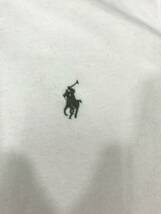 新品 11038 Xサイズ スウェット ポロ ラルフローレン polo ralph lauren ジップ クリーム_画像3