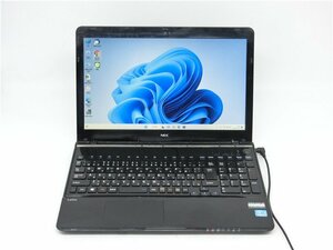 カメラ/中古/15.6型/ノートPC/Win11/爆速SSD256/8GB/COREi3-3120M/NEC　LS350/M　無線WIFI/HDMI/USB3.0/テンキー office搭載送料無料