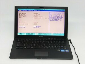 中古ノートパソコン　SONY　VPCZ22AJ　COREi7 　8GB　64G　BIOSまで表示　　詳細不明　ジャンク品