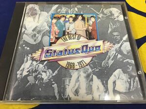 Status Quo★中古CD/UK盤「ステイタス・クォ～Best Of1968～71」