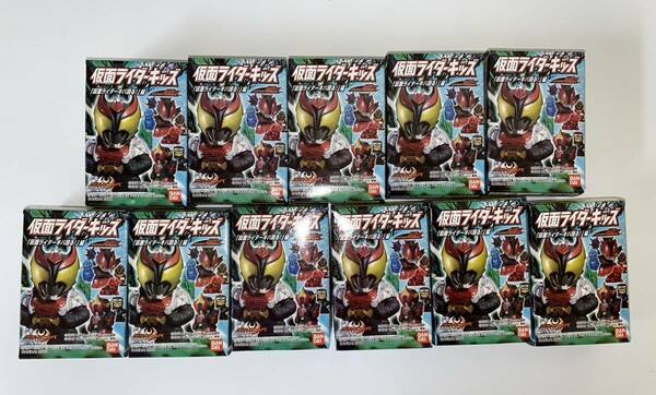 ◇バンダイ 食玩 仮面ライダーキッズ『仮面ライダーキバ現る！』編 全11種セット 新品・未開封 電王 イマジン モモタロス ウラタロス