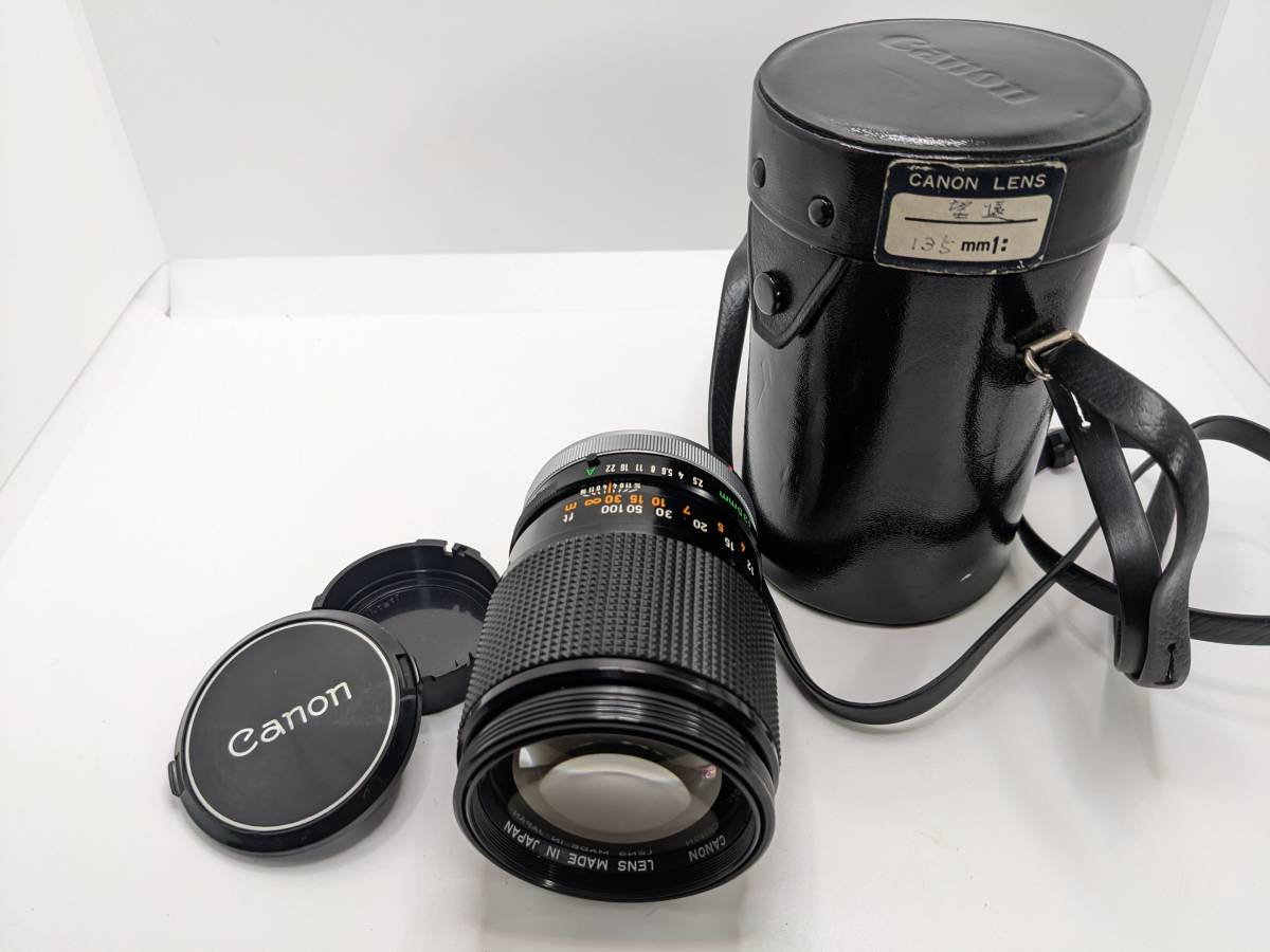 オールドレンズ 一眼レフカメラ CANON LENS FD 135mm 1:2.8-