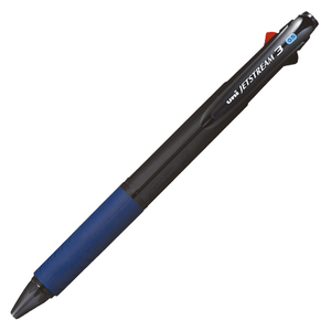 4902778155516 ジェットストリーム3色0．5透明ネイビー 筆記具 ボールペン・複合筆記具 多色ボールペン 三菱鉛筆 SXE340005T