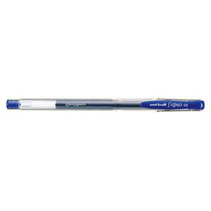 4902778509104 ユニボールシグノＵＭ－100　青 筆記具 ボールペン・複合筆記具 ゲル（ジェル）インクボールペン 三菱鉛筆 UM-100