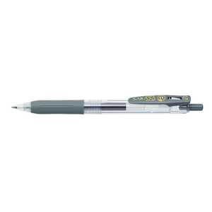 4901681351411 サラサクリップ0．7　グレー 筆記具 ボールペン・複合筆記具 ゲル（ジェル）インクボールペン ゼブラ JJB15-GR