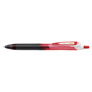 4901681256136 サラサドライ　0．4　赤 筆記具 ボールペン・複合筆記具 ゲル（ジェル）インクボールペン ゼブラ JJS31-R
