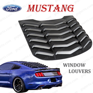 フォード マスタング 2014～ リア ウインドウ ルーバー mustang ボディ キット トランク ルーフ エアロ カスタム パーツ 窓